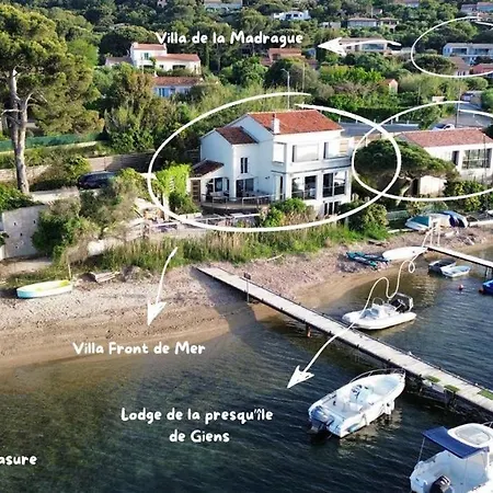 Villa Front De Acces Presqu'ile De Giens-sea And Mountain Pleasure